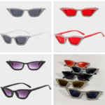 Lunettes de soleil Naomie avec strass et protection UV400, disponibles dans plusieurs couleurs chez Izamel.
