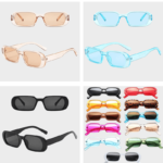Collection de lunettes de soleil 'Noémie' branchées dans plusieurs couleurs, avec protection UV400.