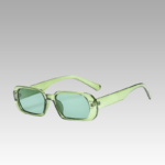 Lunettes de soleil 'Noémie' vert pour femme, avec protection UV400, en vente chez Izamel.