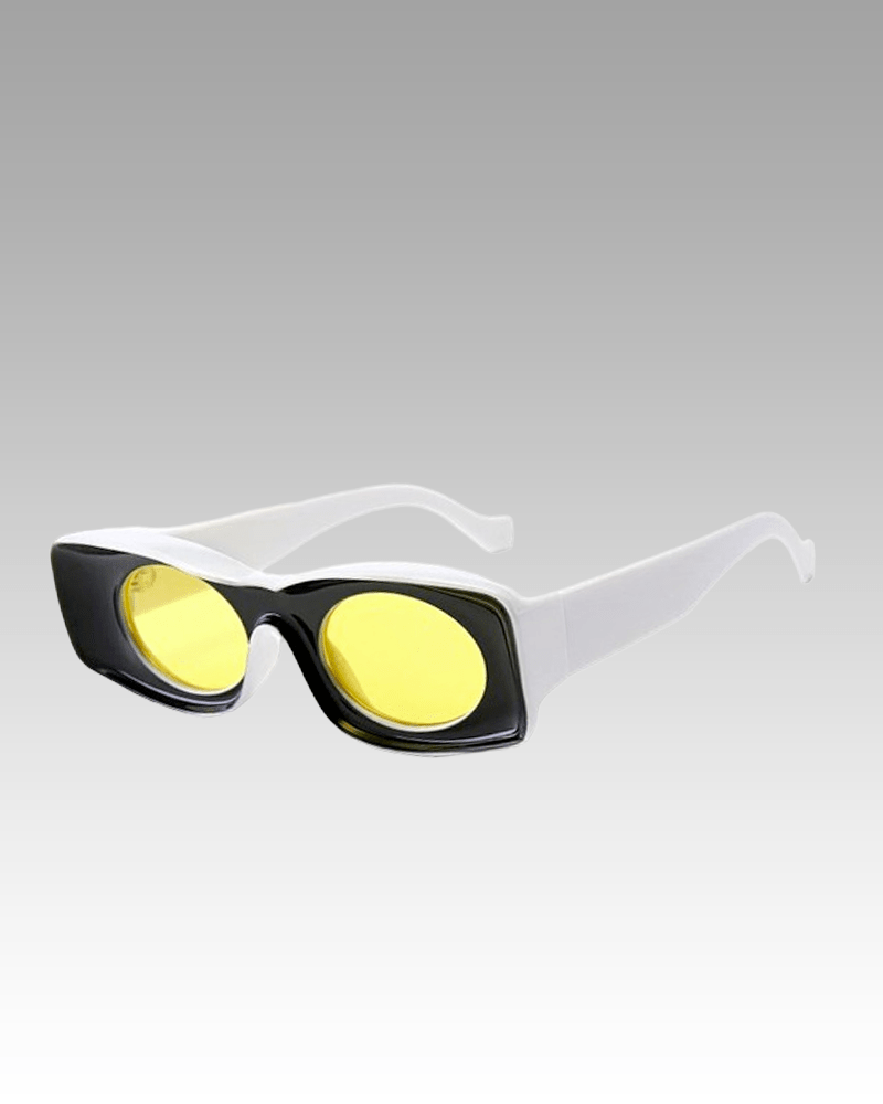 Lunettes de soleil Pretty noir rétro avec protection UV400 pour femme - Boutique Izamel.