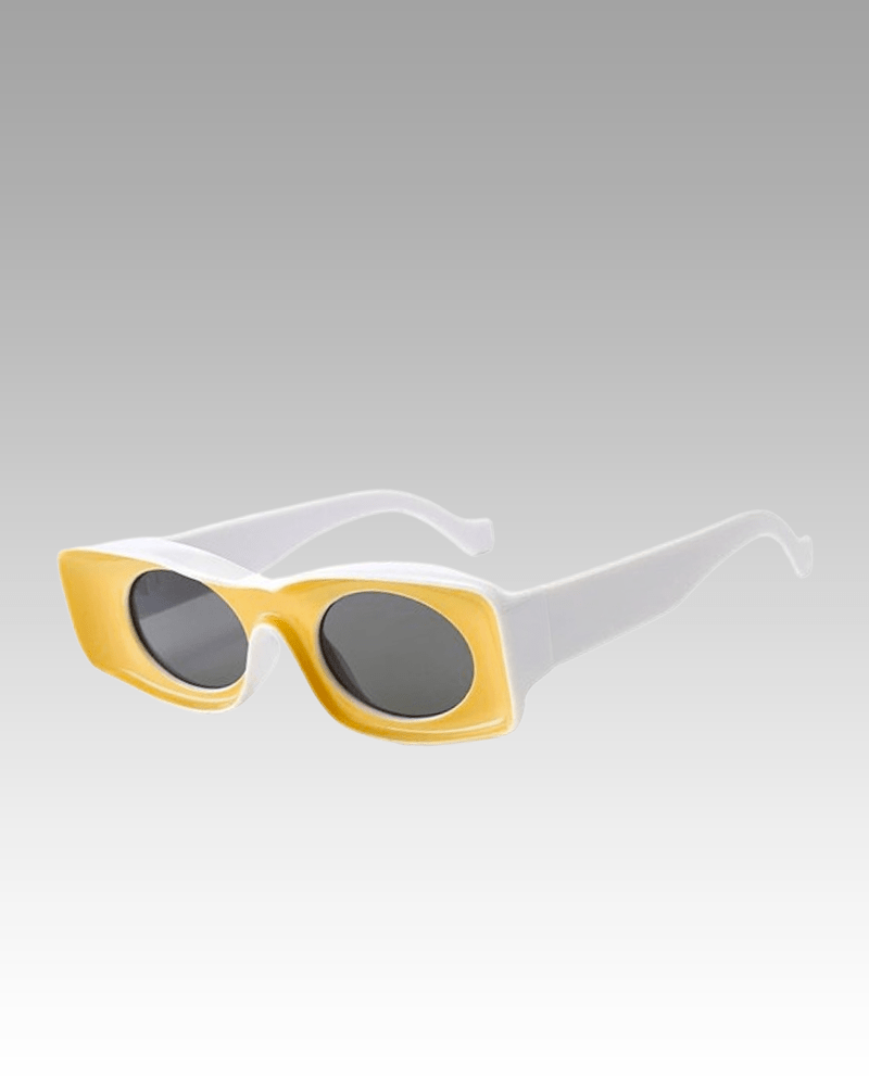 Lunettes de soleil Pretty orange rétro avec protection UV400 pour femme - Boutique Izamel.