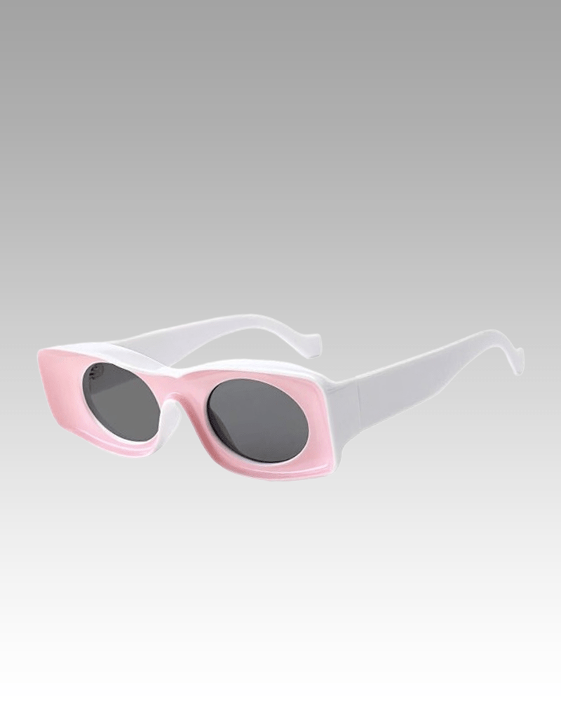 Lunettes de soleil Pretty rose rétro avec protection UV400 pour femme - Boutique Izamel.