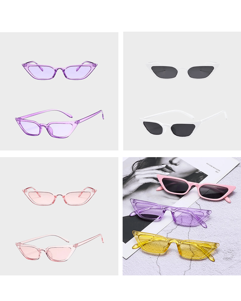 Découvrez la polyvalence du style rétro avec les lunettes de soleil Valentina : Disponibles dans une variété de couleurs et offrant une protection UV400.